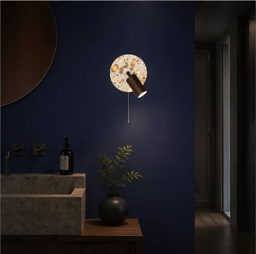 Applique murale DAIGO en bois massif — en situation — Lumren