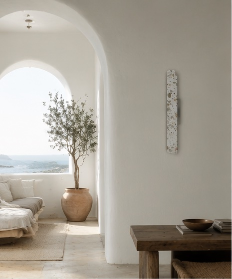 Applique murale HOZU en terrazzo — vue de détail — Lumren