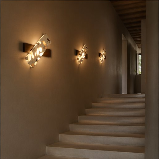 Applique murale IZUMI en bois massif — en situation — Lumren