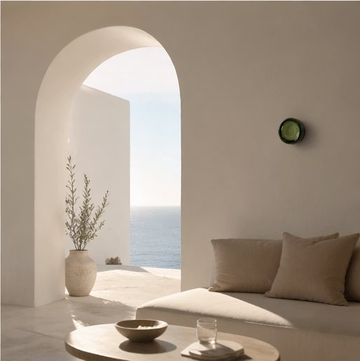 Applique murale KAHO en verre — en situation — Lumren