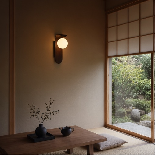 Applique murale REIKO en verre — vue de détail — Lumren